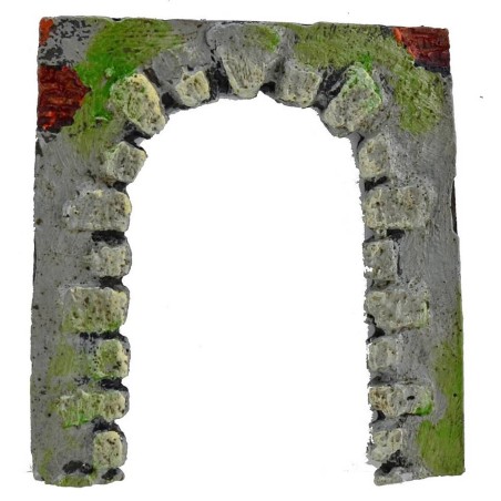 Arco Románico en resina h. 10,7 cm Mundo Belenes