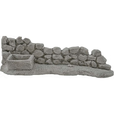 Stone wall with manger cm 22.5x6 h.