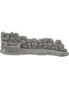 Stone wall with manger cm 22.5x6 h.