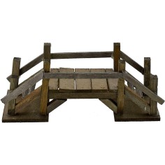 Wooden bridge 21x6 cm