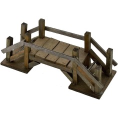 Wooden bridge 21x6 cm 2