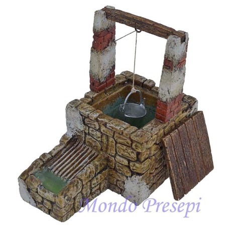 Pozo de resina con lavadero Mundo Pesebres