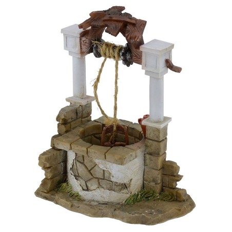 Pozzo in resina per presepe cm 10x6x12 h Mondo Presepi