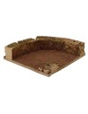 Curva para carretera modular cm 10x10x1 h