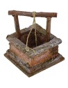 Pozo para belén de 6X6X7 cm de altura para figuras de 6-8 cm.