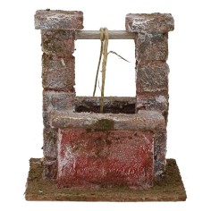 Well for presepe cm 10,5X10x10, 2 h. for statues 10 cm