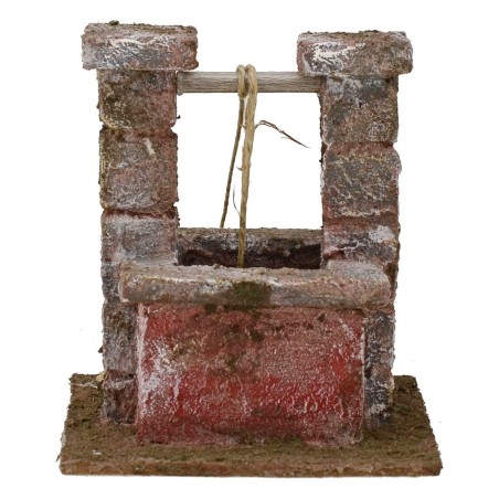 Pozo para belén de 10,5x10x10,2 cm de altura para estatuas.