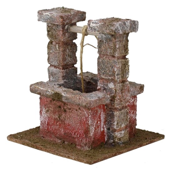 Pozzo per presepe cm 10,5X10x10,2 h. per statue 10 cm Mondo