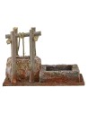 Pozzo per presepe con abbeveratoio cm 9x5,5X6 h. consigliato