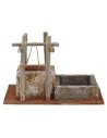 Well for presepe with drinking trough cm 29x18x21 h. 