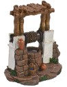 Pozo para belén en resina de 8,5x5x11 cm de alto para figuras