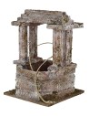 Well for octagonal nativity scene cm 29x28,5x39 h. for statues