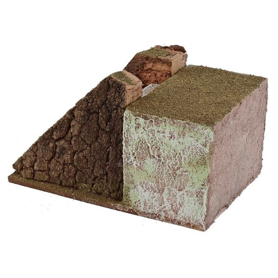 Scala 12x17,5x10,5 h con base per statue di 12 cm Mondo Presepi