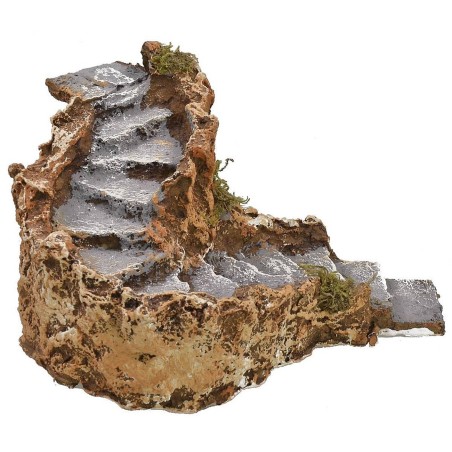 Resin ladder for nativity scene 19x17x9 cm h Mondo Presepi