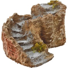 Nativity scene resin scale cm 18,7x15x10 h. 2