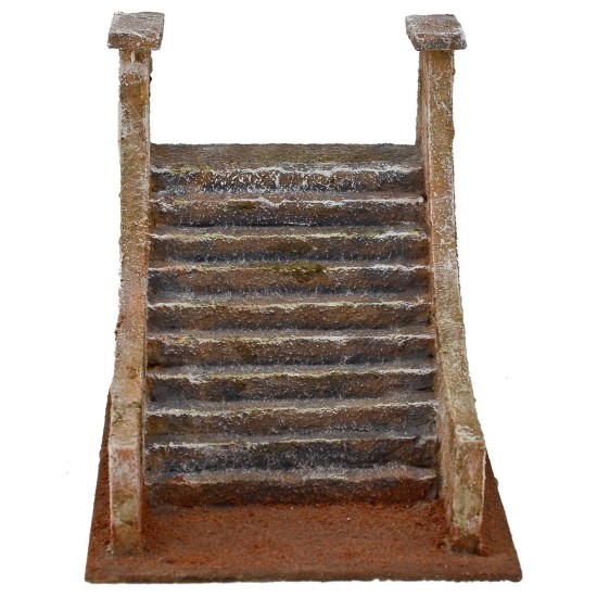 Escalera para Belén palestino de 9x11,5x9,5 cm de altura para