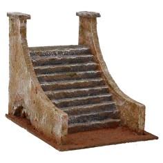 Scala per Presepe palestinese cm 9x11,5x9,5 h per statue da 8 2
