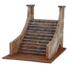 Escalera para Belén palestino de 18x24x18,5 cm de altura para
