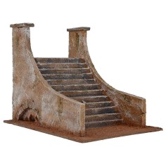 Scala per Presepe palestinese cm 18x24x18,5 h per statue 12-14 2