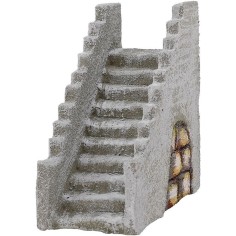 Scala per presepe cm 8x17x12 h. Mondo Presepi