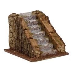 Escalera para pesebre de 9,7x10,4x8,2 cm h. Mundo Pesebres