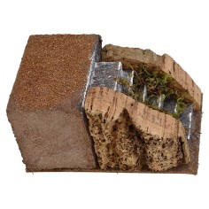 Scala per presepe cm 9x14,5x7,5 h. Mondo Presepi 2