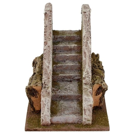 Scala per presepe cm14,5x10x11,5 h. Mondo Presepi