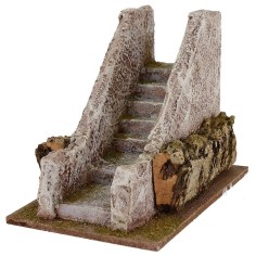 Escalera para belén cm14,5x10x11,5 h. Mondo Presepi 2