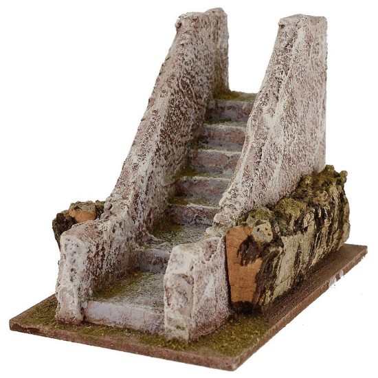 Scala per presepe cm14,5x10x11,5 h. Mondo Presepi