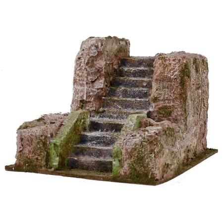 Scala per presepe cm 14,5x19,5x12,5 h Mondo Presepi