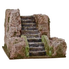 Scala per presepe cm 14,5x19,5x12,5 h Mondo Presepi