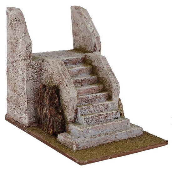 Scala per presepe cm 17,5x12x14 Mondo Presepi