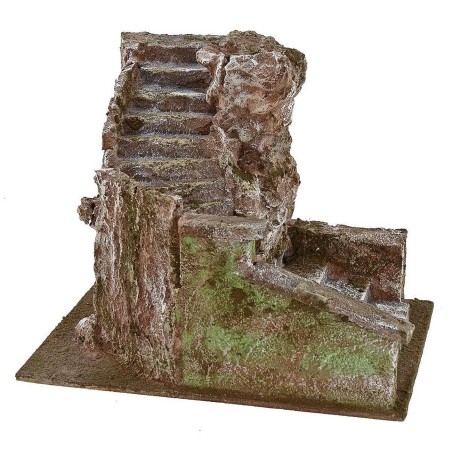 Scala per presepe cm 19,5x14x17 Mondo Presepi