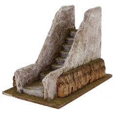 Scala per presepe cm 18x12x14 h. Mondo Presepi 2