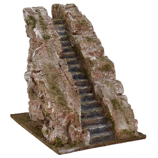 Scala per presepe cm 19,5x14x18,5 Mondo Presepi