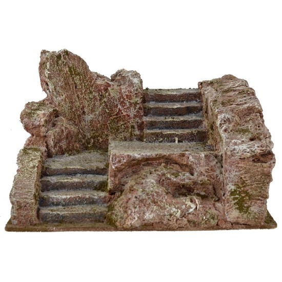 Scala per presepe cm 23,5x17,5x13,5 h. Mondo Presepi