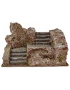 Scala per presepe cm 23,5x17,5x13,5 h.