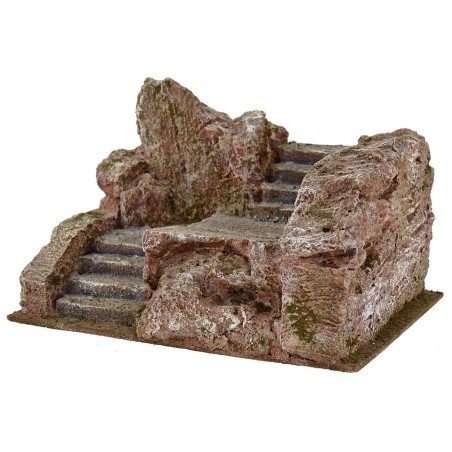 Scala per presepe cm 23,5x17,5x13,5 h. Mondo Presepi