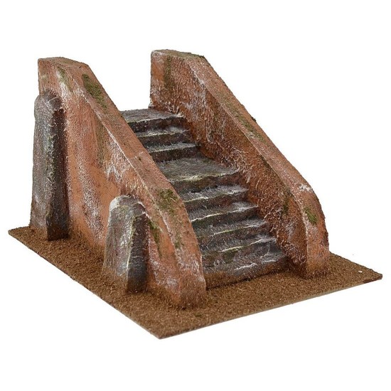 Scala per presepe cm 23,5x18x14 h. Mondo Presepi