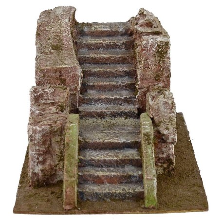 Escalera para belén de 24x17,5x13 cm h. Mundo Belenes