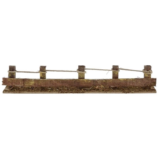 Detached wooden fence cm 25x3, 5x4, 5 h
