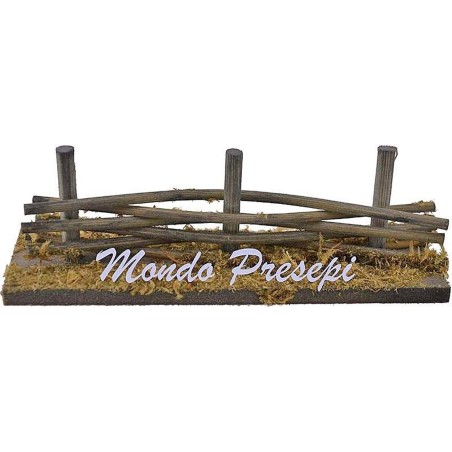 The fence is a woven 10 cm,5x3x3 h.