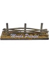 The fence is a woven 10 cm,5x3x3 h.
