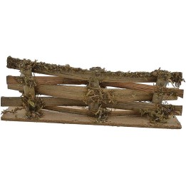Wooden fence 13.5x4 h.