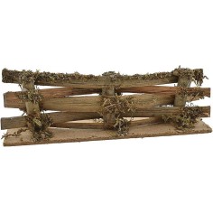 Steccato in legno 13,5x4 h. Mondo Presepi 2