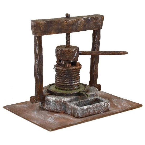 Tochio para belén de 14,5x11x12 cm de altura para estatuas de 10 cm.