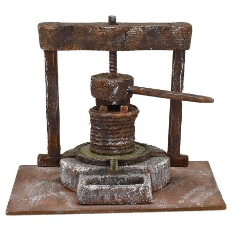 Tochio para belén de 14,5x11x12 cm de altura para estatuas de 10 cm.