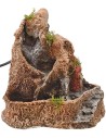 Cascata e fontana funzionanti in resina cm 18,5x14,5x18 h.