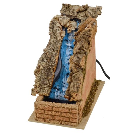 Cascata funzionante cm 10x17x16,5 h. Mondo Presepi