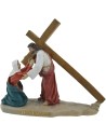 Estatuas Pascuales 14 escenas Vía Crucis cm 9 Mundo Pesebre